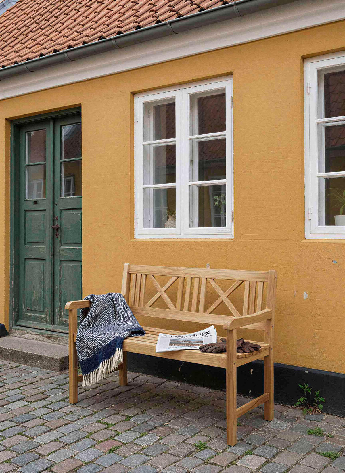 GARTENBANK 58/89/120 cm  in Naturfarben  - Naturfarben, Natur, Holz (58/89/120cm) - Gardenson