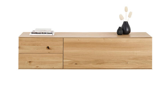 LOWBOARD  181/44/50 cm 2 Schublade(n) Beimöbel erhältlich, hängend, in verschiedenen Größen erhältlich, in verschiedenen Holzdekoren erhältlich  - Eichefarben, Design, Holz/Holzwerkstoff (181/44/50cm) - Dieter Knoll