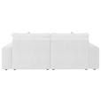 BIGSOFA  in Cord Perlmutt  - Perlmutt/Schwarz, MODERN, Kunststoff/Textil (234/93/190cm) - Carryhome
