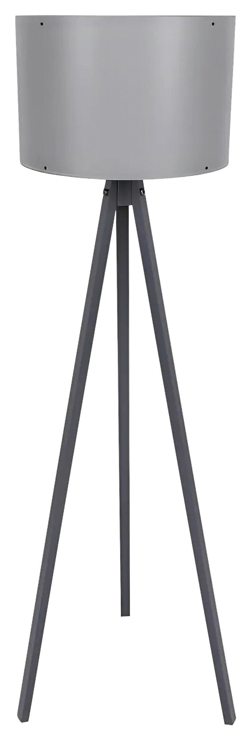 STEHLEUCHTE Modern 38/145 cm  - Grau, Design, Holzwerkstoff/Kunststoff (38/145cm) - P & B