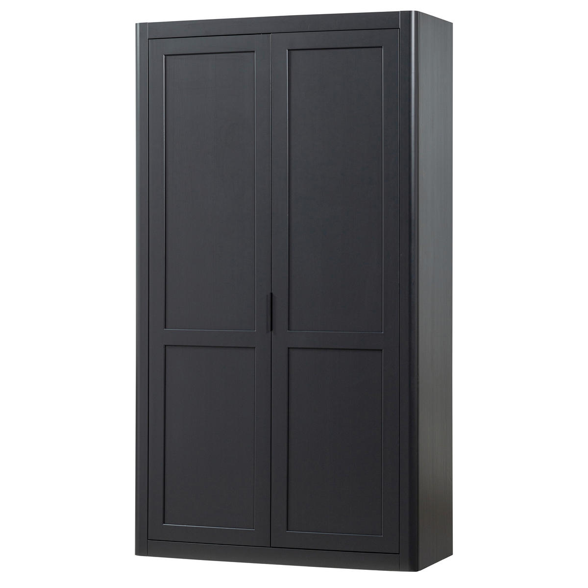 MEHRZWECKSCHRANK 120/217/48 cm  in Schwarz  - Schwarz, Design, Holz (120/217/48cm) - Livetastic