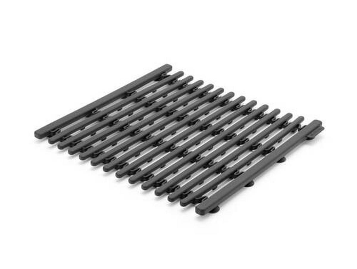 PODLOŽKA DO DREZU - tmavosivá, Design, plast (30/1,5/30cm) - Brabantia