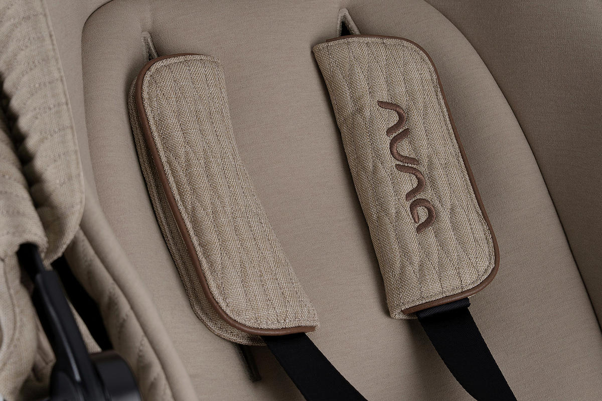 KINDERWAGENSET TRIV lx  - Sandfarben/Schwarz, Basics, Kunststoff/Metall (58/109/93,5cm) - Nuna