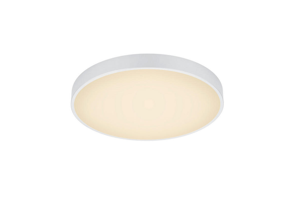 LED-TAKLAMPA Waco 49,5/6,5 cm  - vit, Design, metall (49,5/6,5cm) - Trio Leuchten