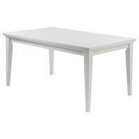 MATBORD i trämaterial 180/76/95 cm   - vit, Design, trämaterial (180/76/95cm) - Hom`in