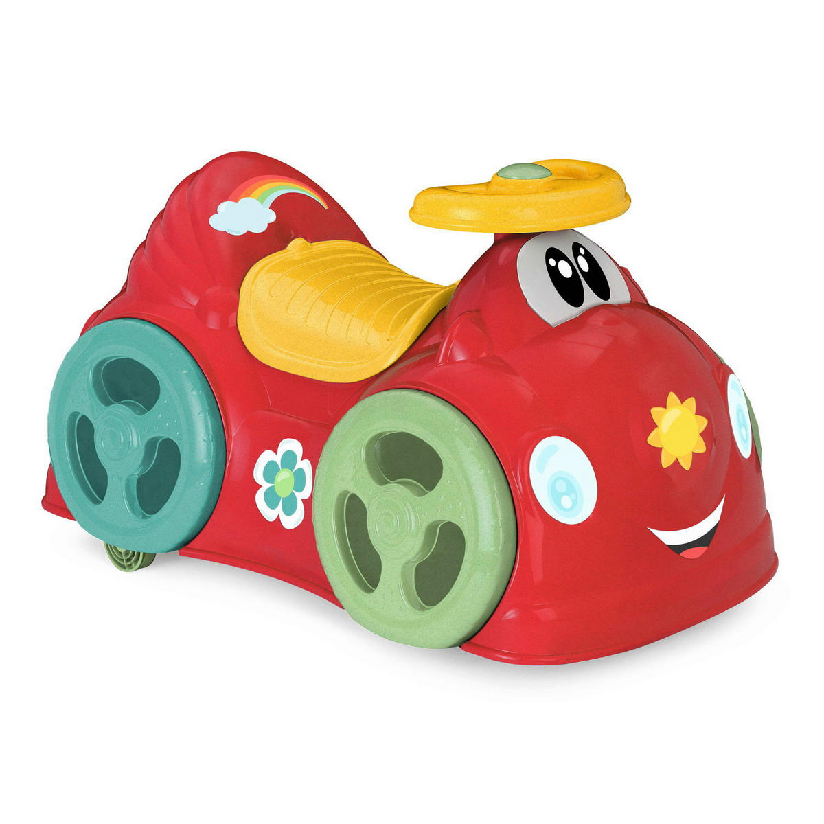 RUTSCHFAHRZEUG All Around Eco +  - Rot/Multicolor, Basics, Kunststoff (58/20/39cm) - Chicco
