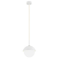 HÄNGELEUCHTE Argon Capello 109/20/20 cm  - Weiß, KONVENTIONELL, Glas/Metall (109/20/20cm)