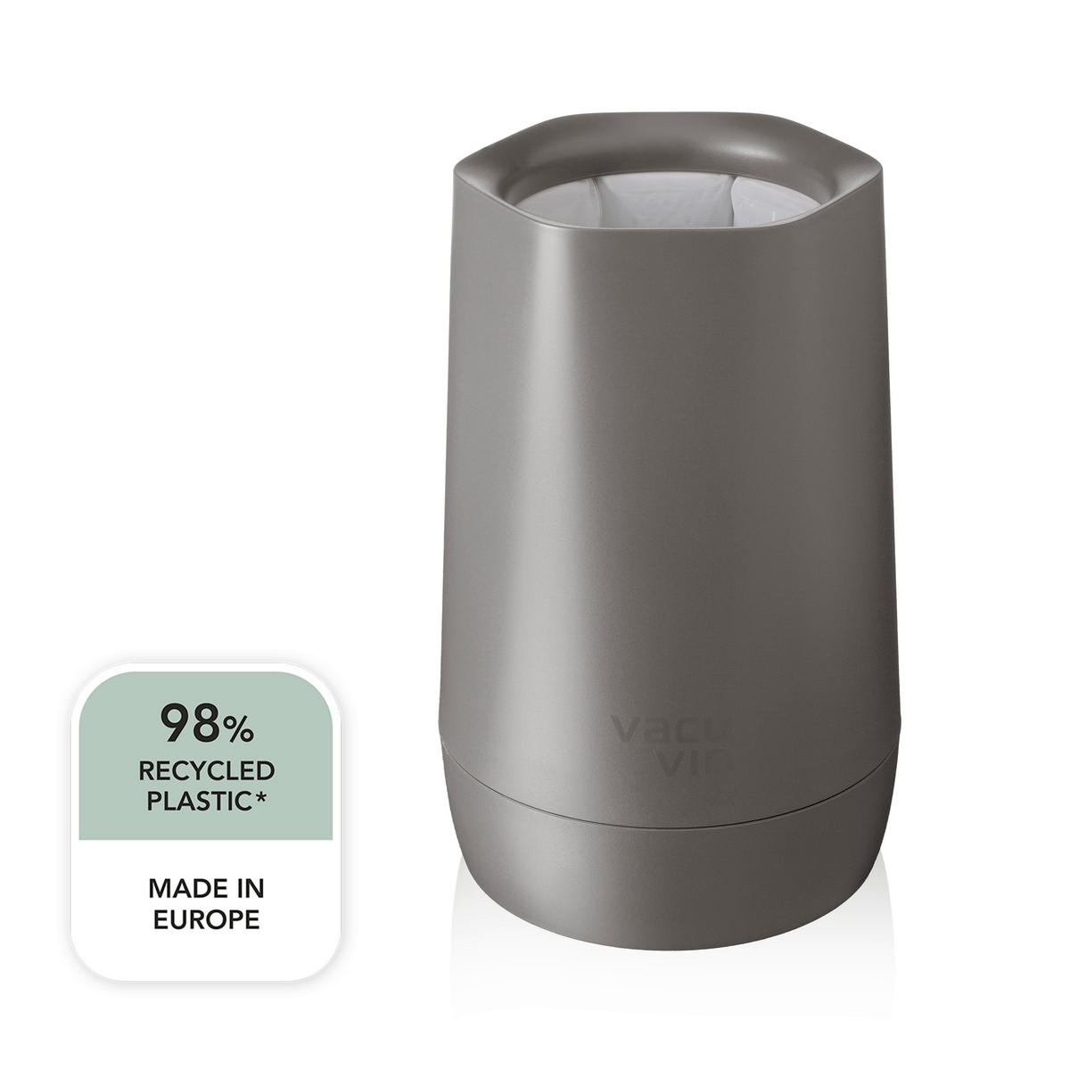 POSUDA ZA HLAĐENJE BOCA  1 l  wine  - antracit, Basics, plastika (13.6/13.6/21.3cm) - Vacu Vin