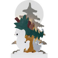 DEKOBAUM - Multicolor, Basics, Holz (28/6/45cm) - Eglo