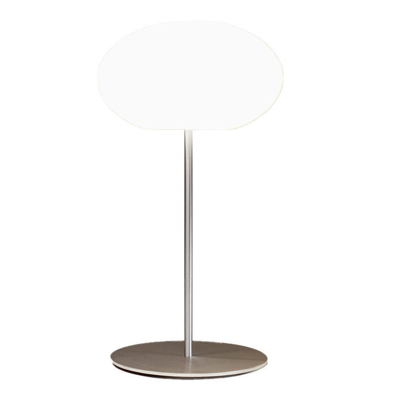 TISCHLEUCHTE AIH 29/53 cm   - Weiß, KONVENTIONELL, Glas (29/53cm)