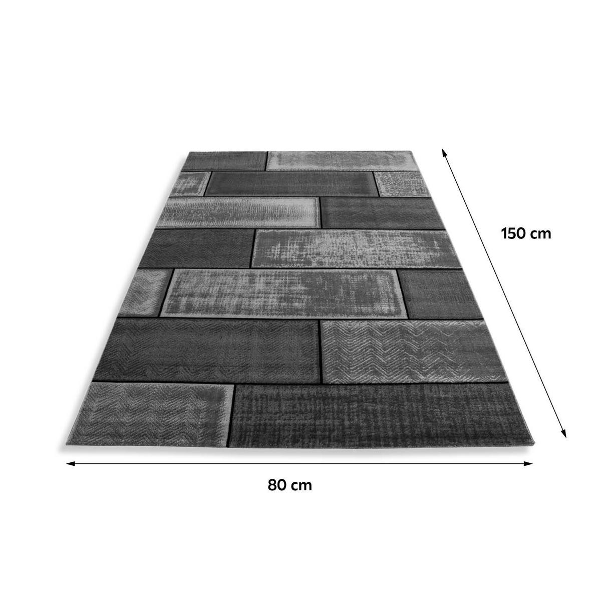 TKANÝ KOBEREC, 80/150 cm, černá - černá, Konvenční, textil (80/150cm) - Novel