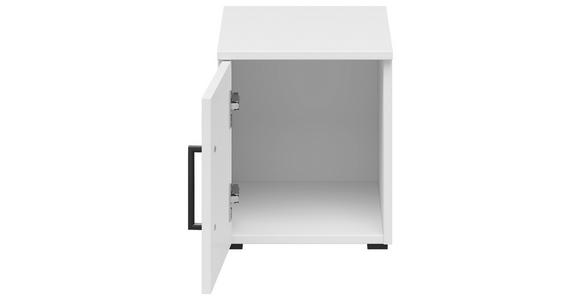 AUFSATZSCHRANK 30/35/40 cm  - Schwarz/Weiß, MODERN, Holzwerkstoff/Kunststoff (30/35/40cm) - Carryhome