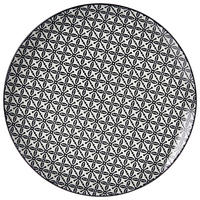 MĚLKÝ TALÍŘ, keramika, 26,5 cm - bílá/černá, Trend, keramika (26,5cm) - Ritzenhoff Breker