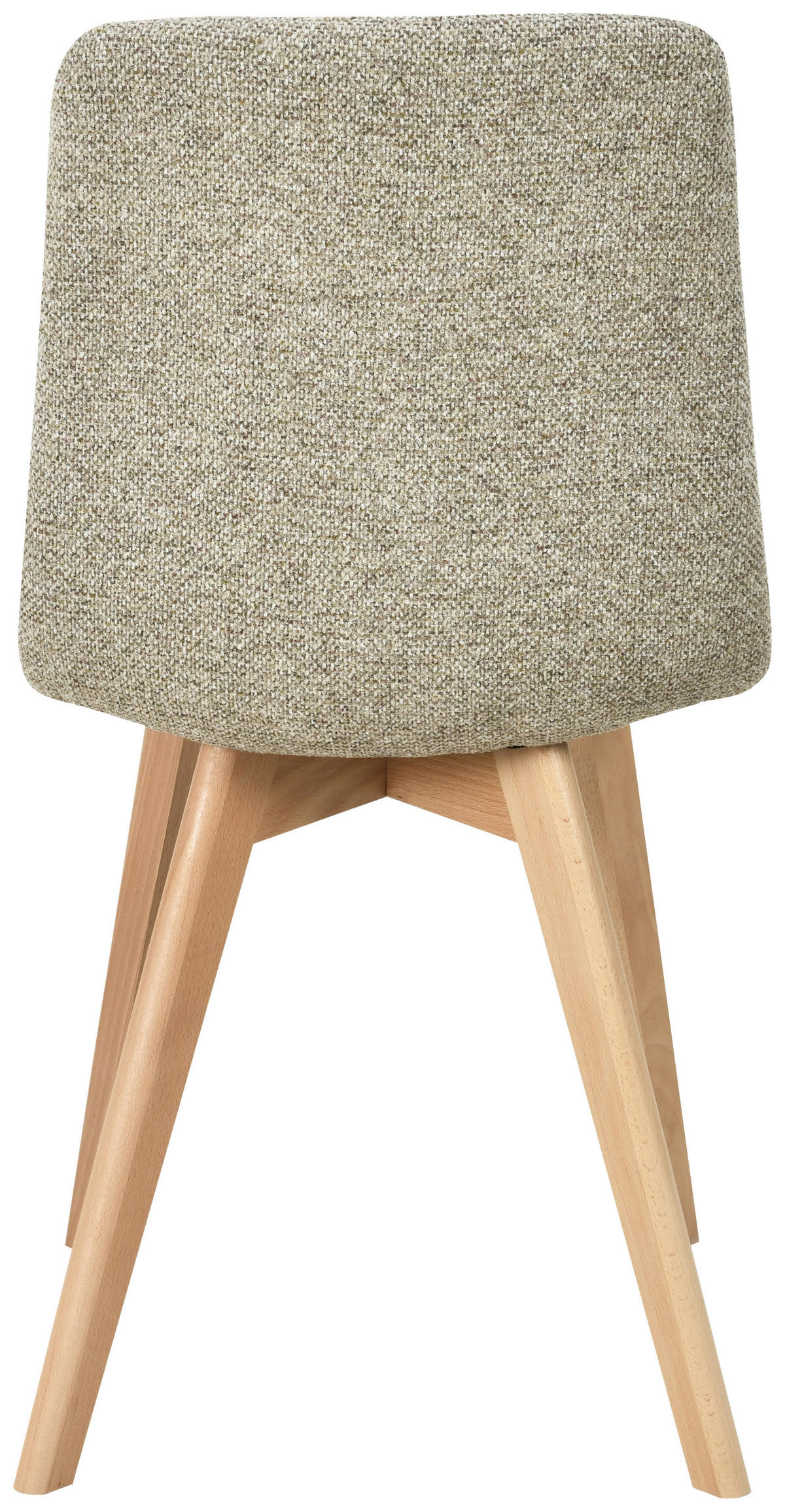 STUHL  Stoffauswahl Leinenoptik  - Taupe/Naturfarben, Design, Holz/Textil (45/89/53cm) - Carryhome