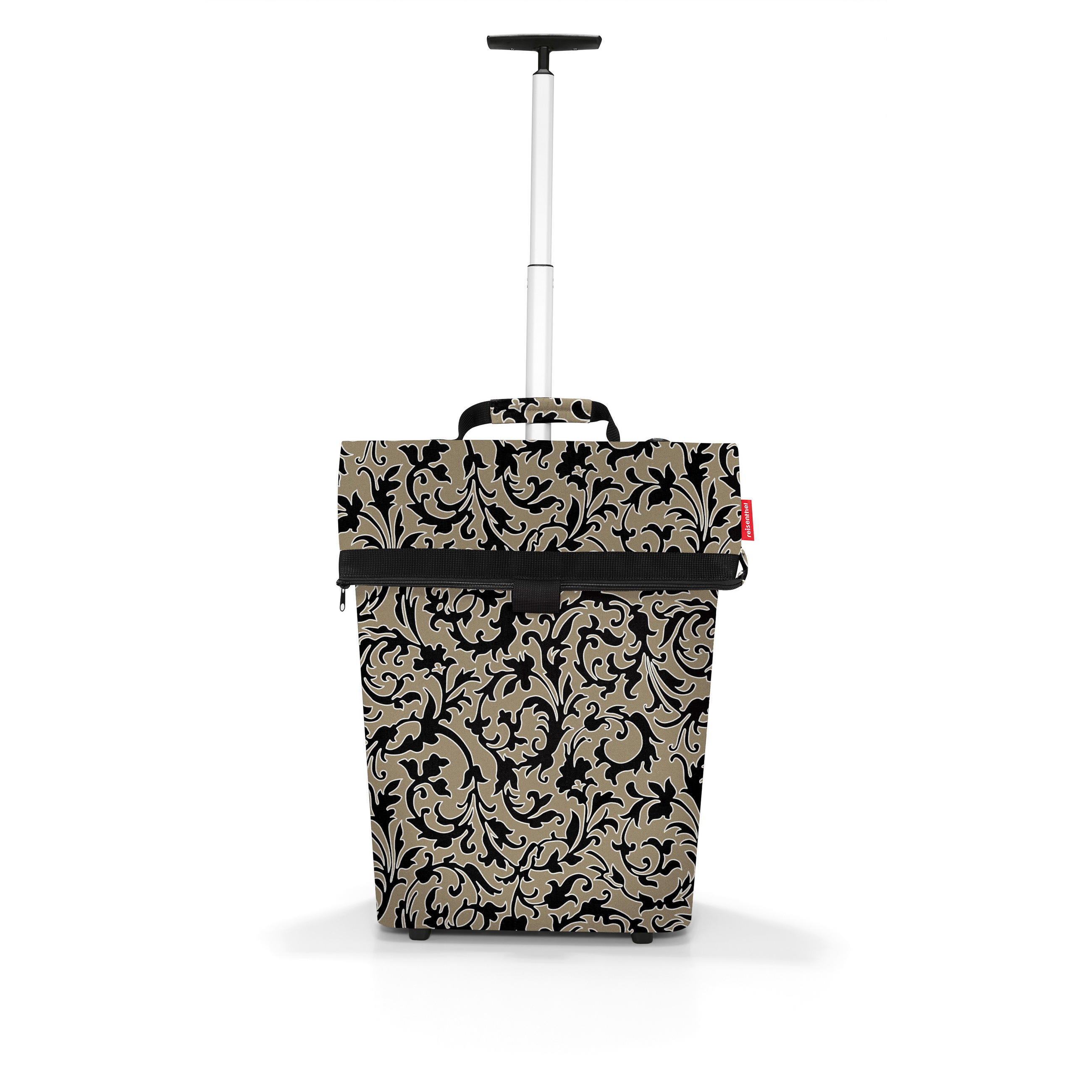 EINKAUFSTROLLEY  - Schwarz/Braun, Basics, Kunststoff (43/53/21cm) - Reisenthel