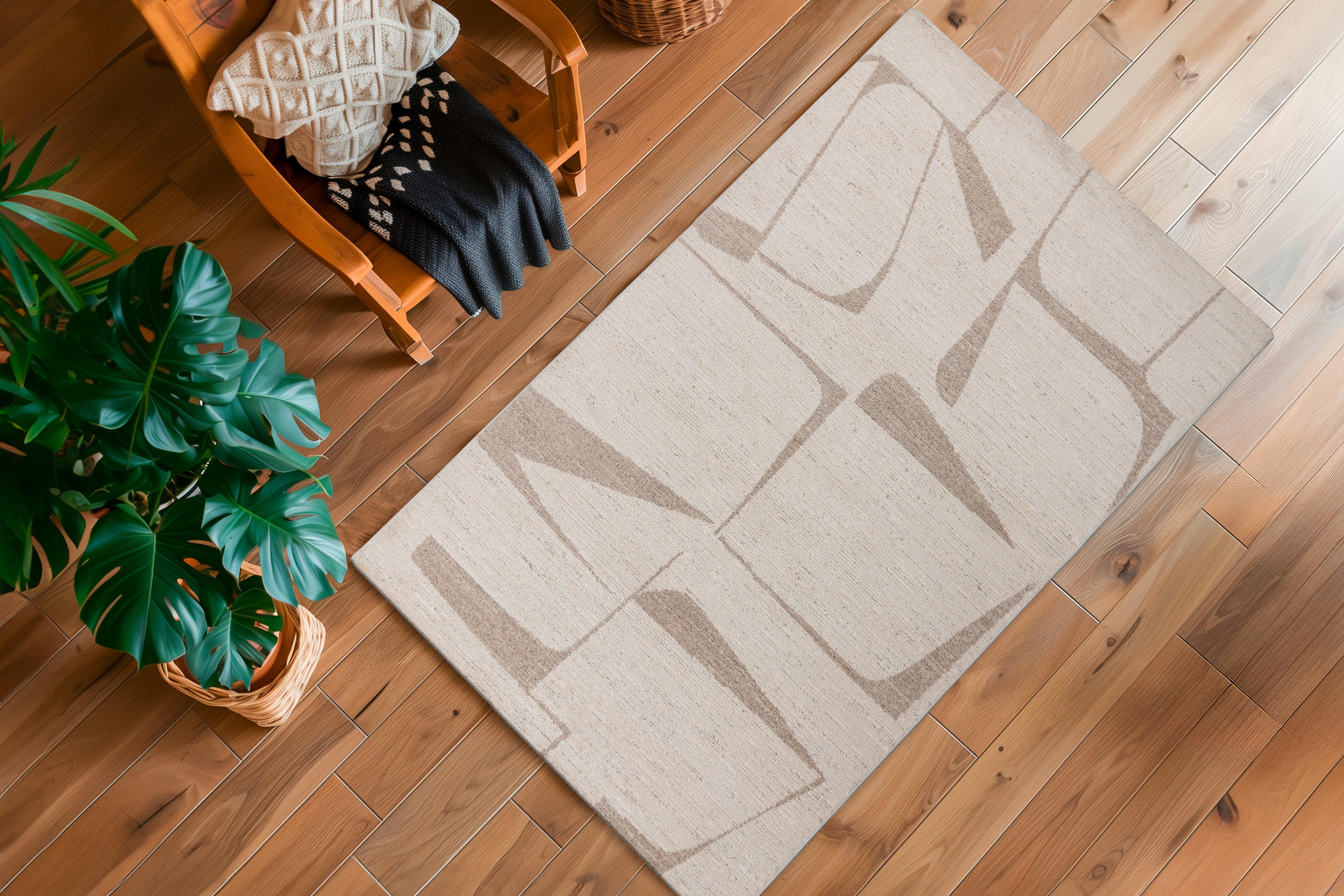 FLACHWEBETEPPICH 160/230 cm MY Parma Creme  - Creme, Basics, Textil (160/230cm) - Obsession