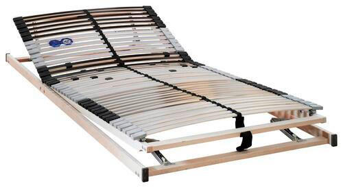 LATTENROST 90/200 cm Kopfteil, Fußteil, Mittelzone verstellbar, Birke  - Basics, Holz (90/200cm) - Sleeptex