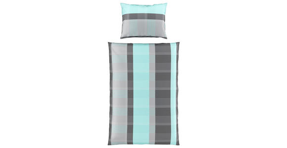 Bettwäsche Beatrix - Blau, MODERN, Textil - Luca Bessoni