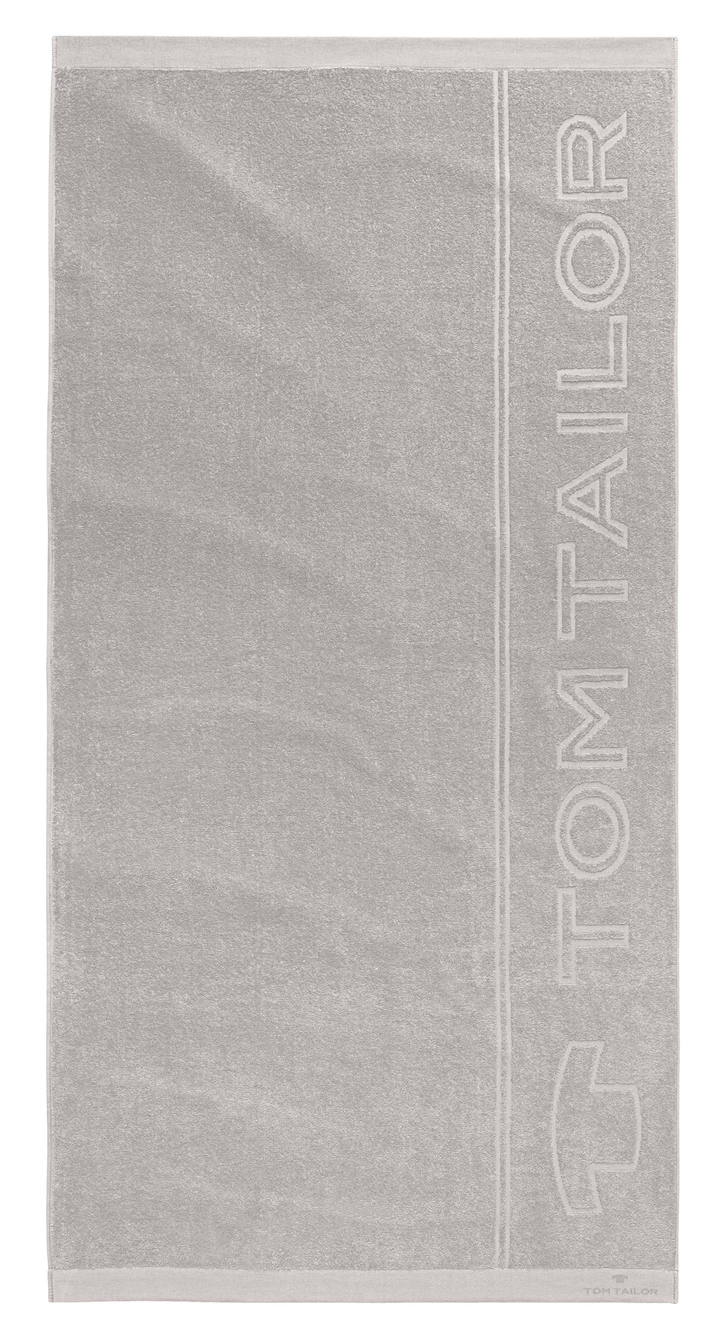 STRANDTUCH 100119 90X180 90/180 cm  - Grau, KONVENTIONELL, Textil (90/180cm) - Tom Tailor