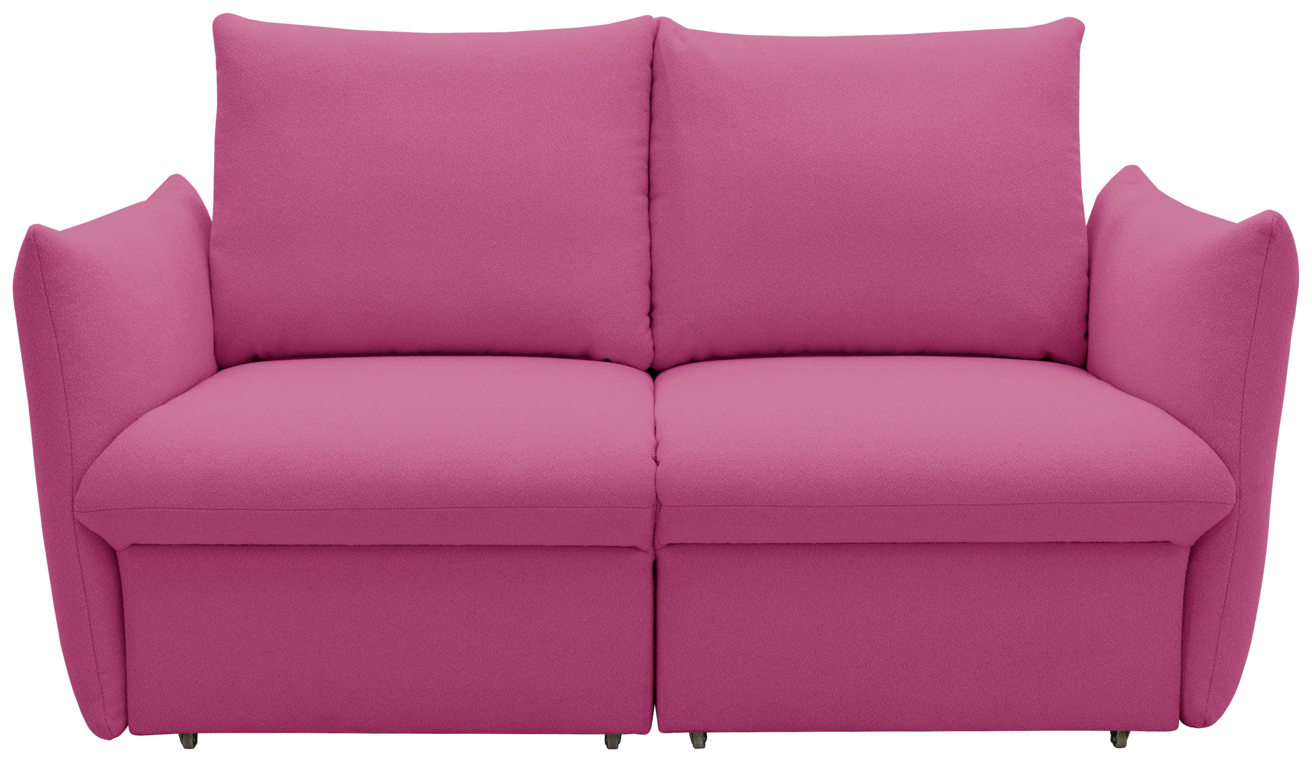 2-SITZER-SOFA Mikrofaser Rosa  - Rosa, Design, Textil (180/100/97cm) - LOOKS by W.Joop