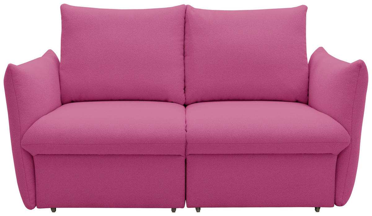2-SITZER-SOFA in Mikrofaser Rosa  - Rosa, Design, Textil (180/100/97cm) - LOOKS by W.Joop