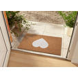 KOKOSMATTE 45/75 cm Mix Mats  - Hellbraun/Weiß, Basics, Naturmaterialien/Kunststoff (45/75cm) - Esposa