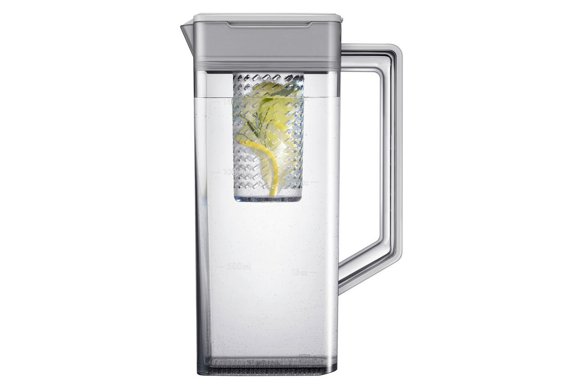 FRENCH-DOOR RF65DG960ESREF  - Silberfarben, Basics, Glas/Kunststoff (91,2/183/72,3cm) - Samsung