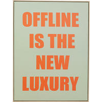 BILD 60/80/4 cm  - Hellbraun/Pastellgrün, Trend, Papier/Kunststoff (60/80/4cm) - Kare-Design