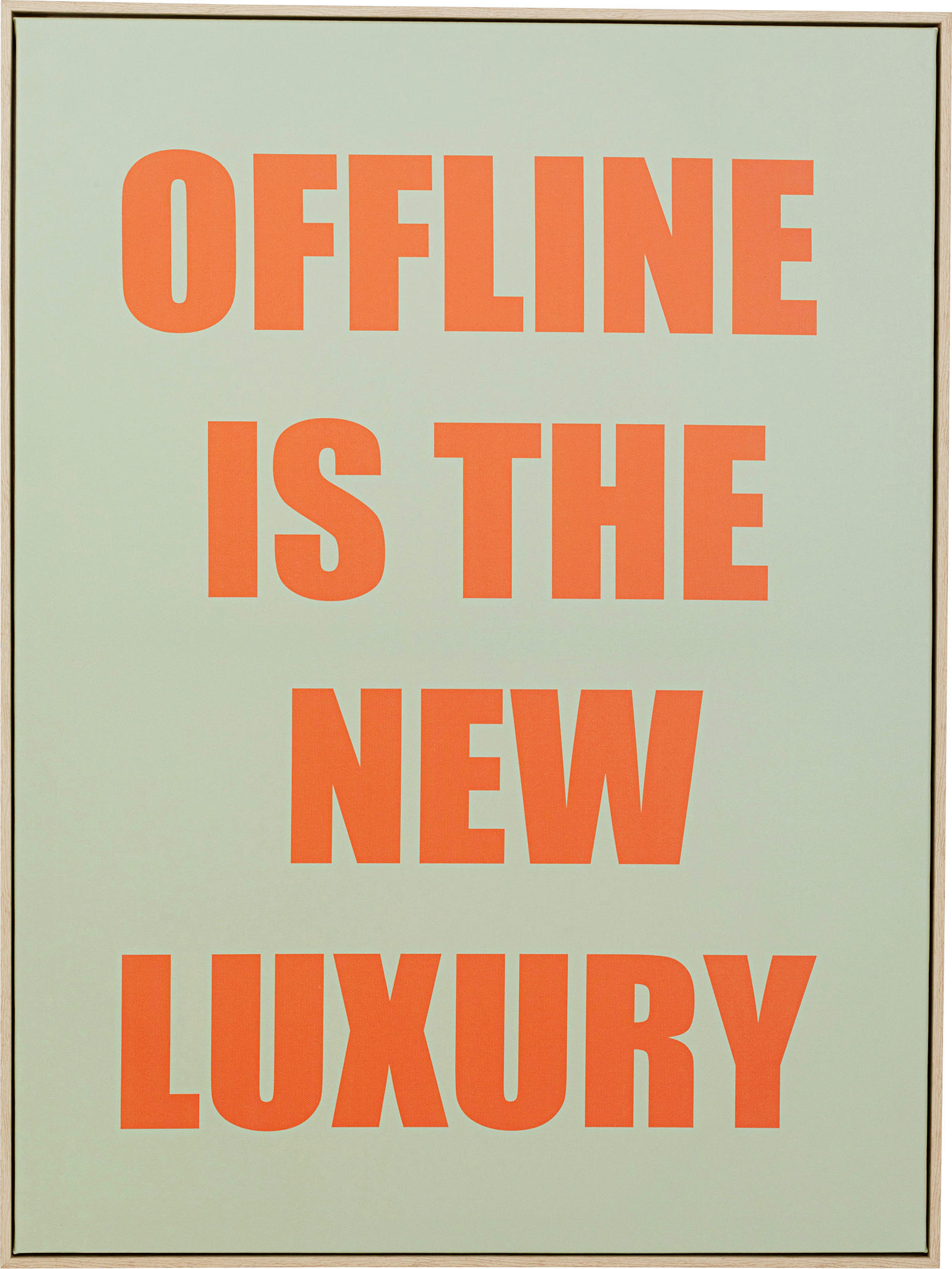 Kare-Design OBRAZ, text, 60/80/4 cm