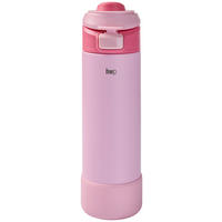 THERMOSFLASCHE 0.71 l  - Rosa, Trend, Kunststoff/Metall (7,5/26,5cm) - Homeware Profession.