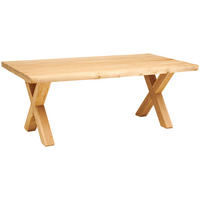 STOL ZA BLAGOVAONICU  prirodne boje  drvo      - prirodne boje, Moderno, drvo (200/100/78cm) - Livetastic