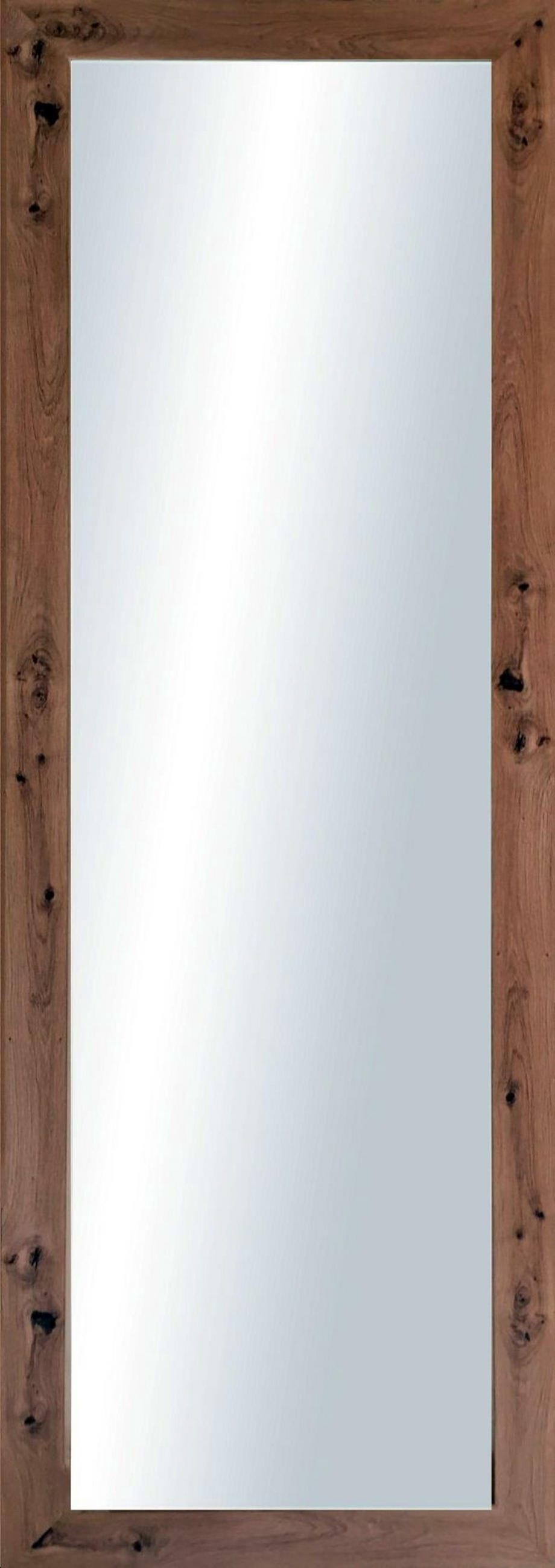 WANDSPIEGEL 60/170/4 cm    in rechteckig  - Dunkelbraun, Design, Glas/Holzwerkstoff (60/170/4cm)
