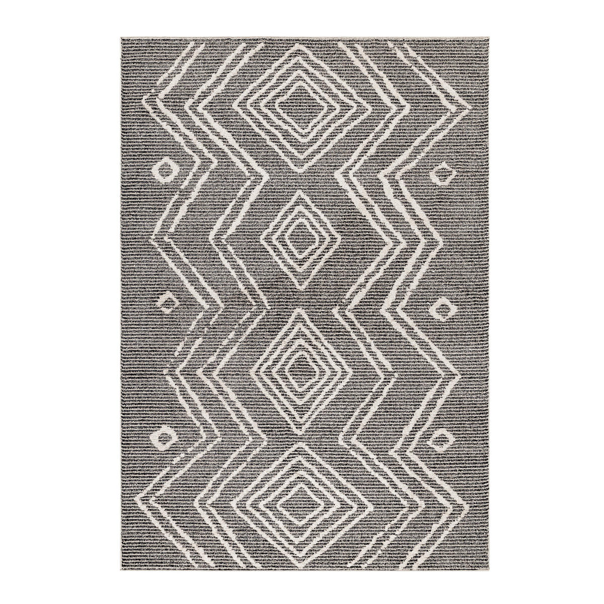 LÄUFER 80/250 cm Tasa Schwarz  - Schwarz, Design, Textil (80/250cm) - Novel