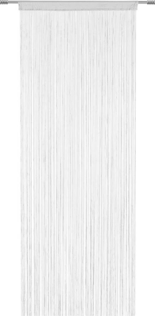 PROVÁZKOVÝ ZÁVĚS, bílá, 90/245 cm - bílá, Basics, textil (90/245cm) - Boxxx