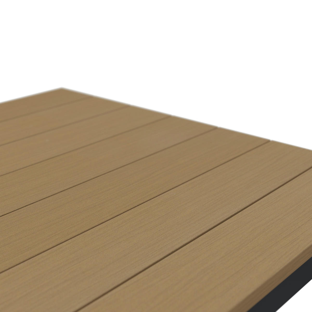 GARTENSET  7-teilig  - Dunkelgrau/Naturfarben, Lifestyle, Kunststoff/Textil (63,5/82/70cm) - Ambia Garden