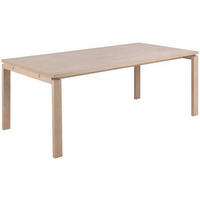 ESSTISCH in Holz, Holzwerkstoff  - Weiss/Eichefarben, Trend, Holz/Holzwerkstoff (200/75/100cm) - MID.YOU