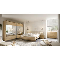 KOMMODE 120/90/38 cm  in Eiche Artisan  - Alufarben/Eiche Artisan, Konventionell, Holzwerkstoff/Kunststoff (120/90/38cm) - Ti'me