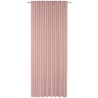 HOTOVÝ ZÁVĚS, neprůsvitné, 135/245 cm - růžová, Basics, textil (135/245cm) - Esposa