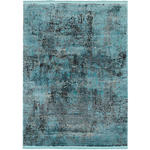 VINTAGE-TEPPICH 67/130 cm Blau  - Blau, Design, Textil (67/130cm) - Dieter Knoll