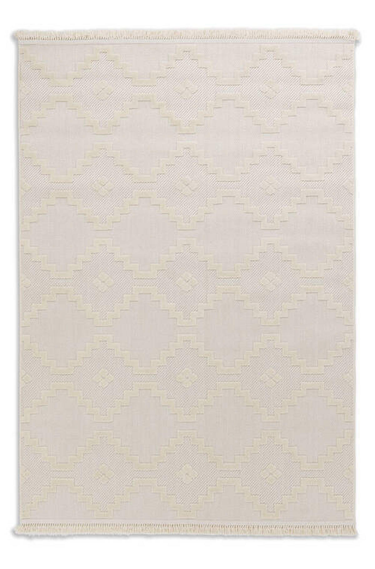 WEBTEPPICH 200/290 cm Summer Creme  - Creme, KONVENTIONELL, Textil (200/290cm) - Schöner Wohnen