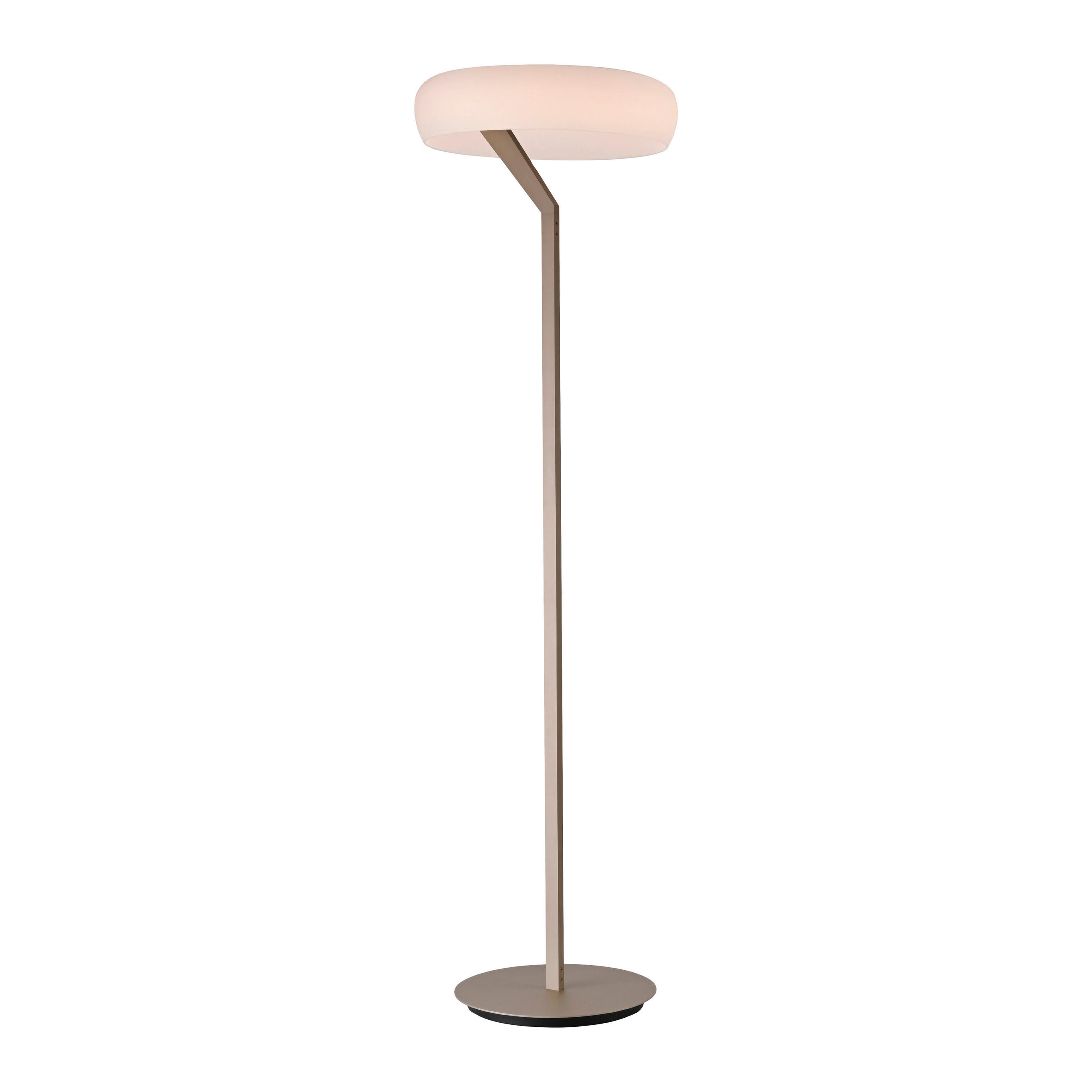 LED-STEHLEUCHTE - Bronzefarben, Basics, Glas/Metall (51,3/51,3/180cm) - Paul Neuhaus
