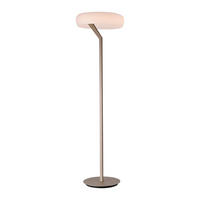 LED-STEHLEUCHTE - Bronzefarben, Basics, Glas/Metall (51,3/51,3/180cm) - Paul Neuhaus