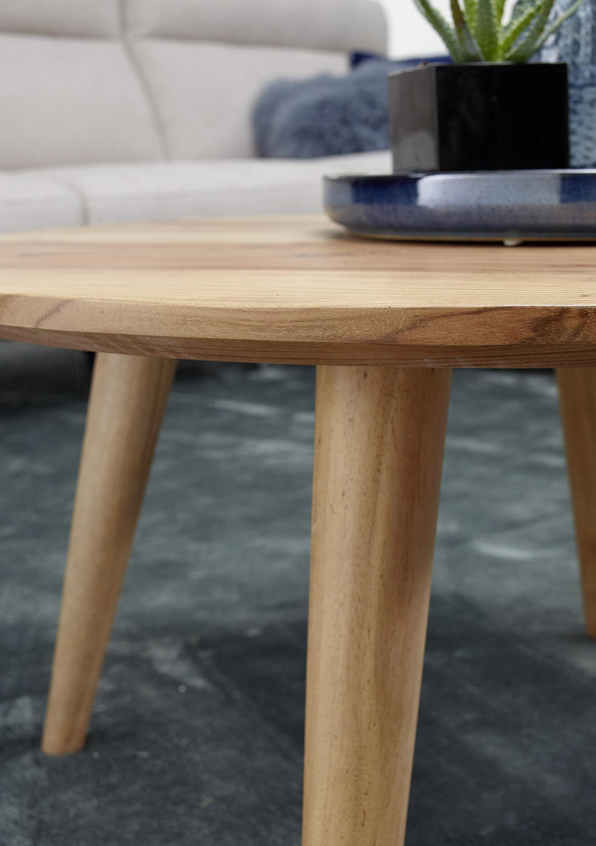 KONFERENČNÝ STOLÍK, farba akácie, drevo, 75/40/75 cm - farba akácie, Design, drevo (75/40/75cm) - MID.YOU