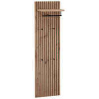 VEŠIAKOVÝ PANEL, dub artisan, 42/151/30 cm - dub artisan, Modern, kompozitné drevo (42/151/30cm) - Voleo