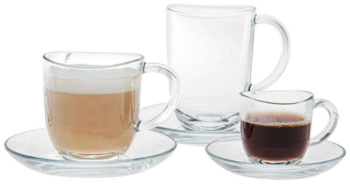 ESPRESSOGLAS Napoli  - Klar, KONVENTIONELL, Glas (80ml) - Leonardo