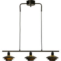 HÄNGLAMPA 45/21/45 cm  - kromfärg/svart, Design, metall (45/21/45cm) - Best Price