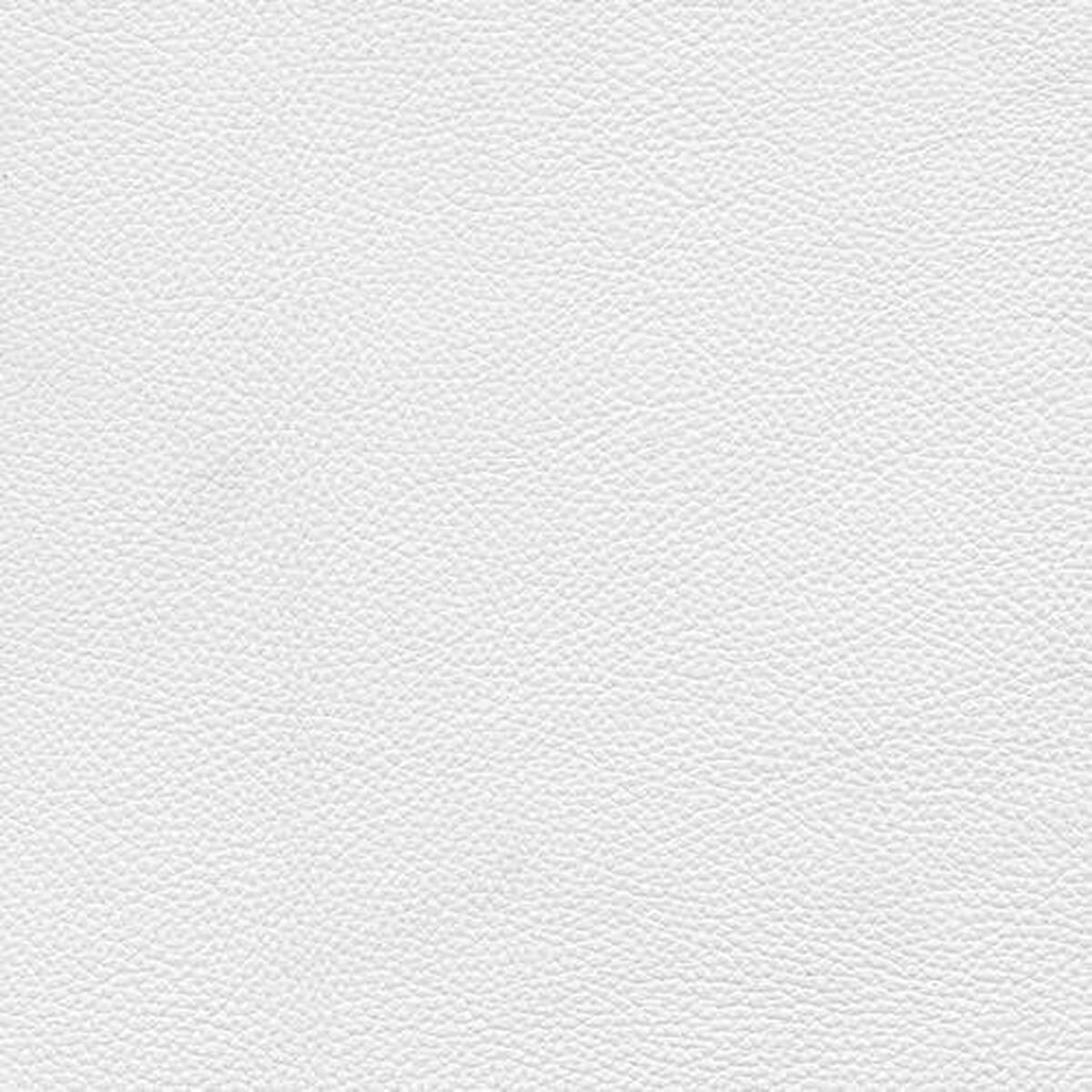 3-SITZER-SOFA  in Echtleder Weiß   - Schwarz/Weiß, Design, Leder/Metall (208/105/98cm) - Belluti