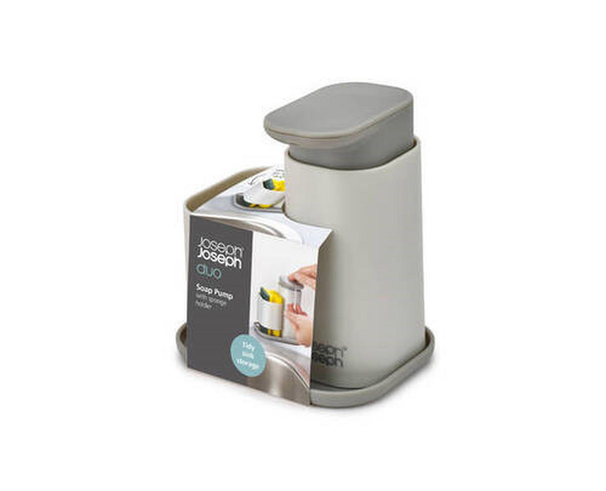 DOZIRNIK ZA DETERGENT  Duo  12,6/14,6/9,7 cm                 - siva, Basics, umetna masa (12,6/14,6/9,7cm) - Joseph Joseph