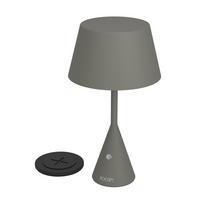 PORTABEL LAMPA 16/29,5 cm   - vit/antracit, Design, metall/plast (16/29,5cm) - Eglo