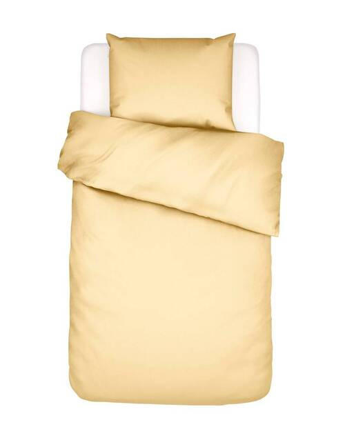 BETTWÄSCHE MINTE Satin 155/220 cm - Gelb, Basics, Textil (155/220cm) - Essenza